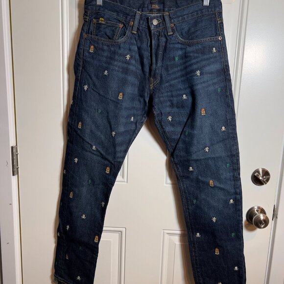 Men's Polo Ralph Lauren Embroidered Classic Jeans 31 x32 - Picture 1 of 14